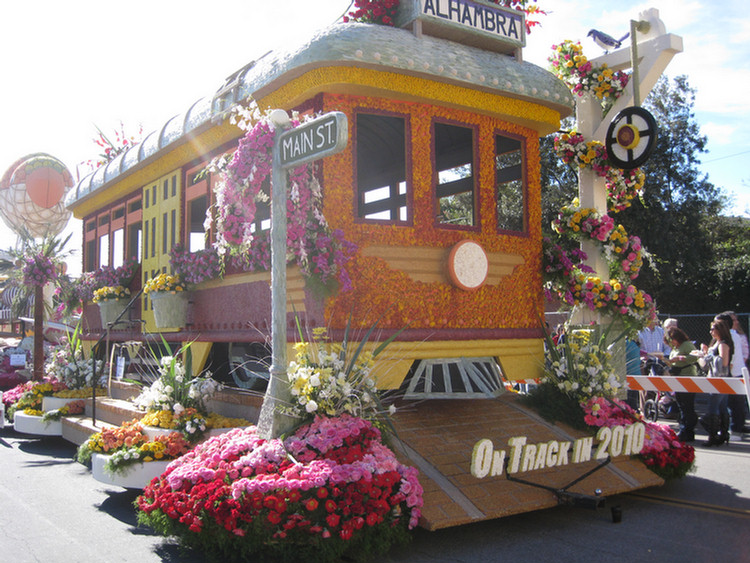 2010 Rose Parade Floats