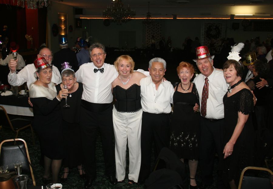 New Years Eve 2012 at the Santa Ana Elks with friends