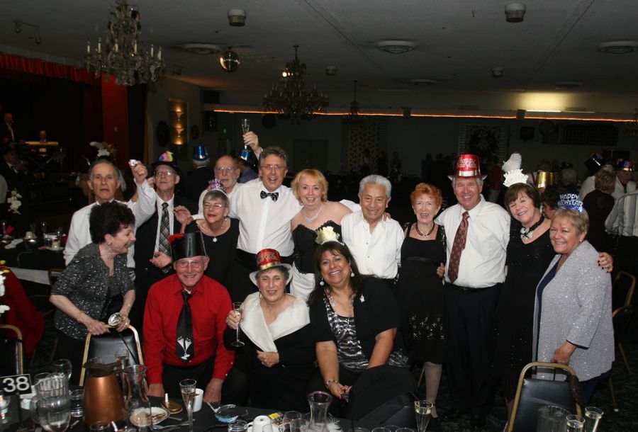 New Years Eve 2012 at the Santa Ana Elks with friends