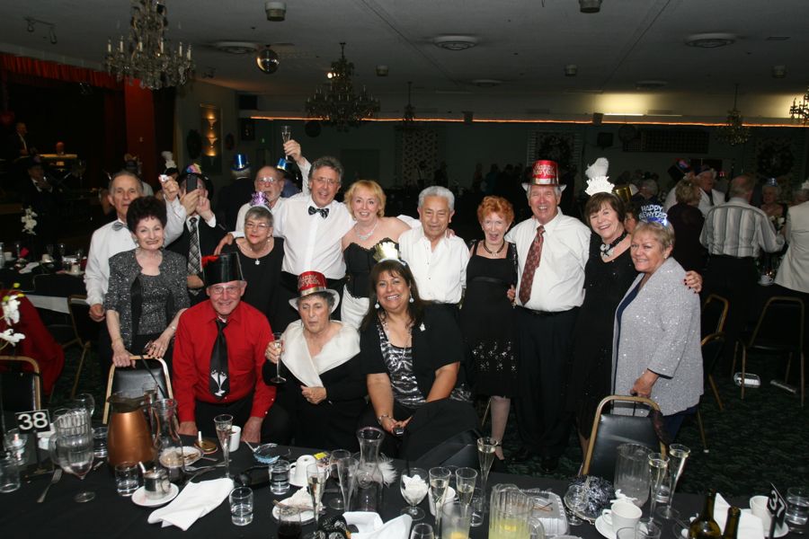 New Years Eve 2012 at the Santa Ana Elks with friends