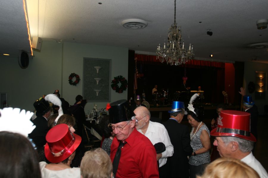 New Years Eve 2012 at the Santa Ana Elks with friends