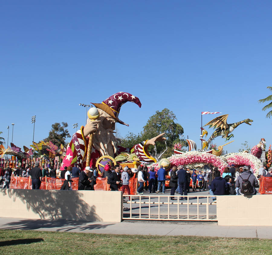 Rose Parade Floats New Years 2015