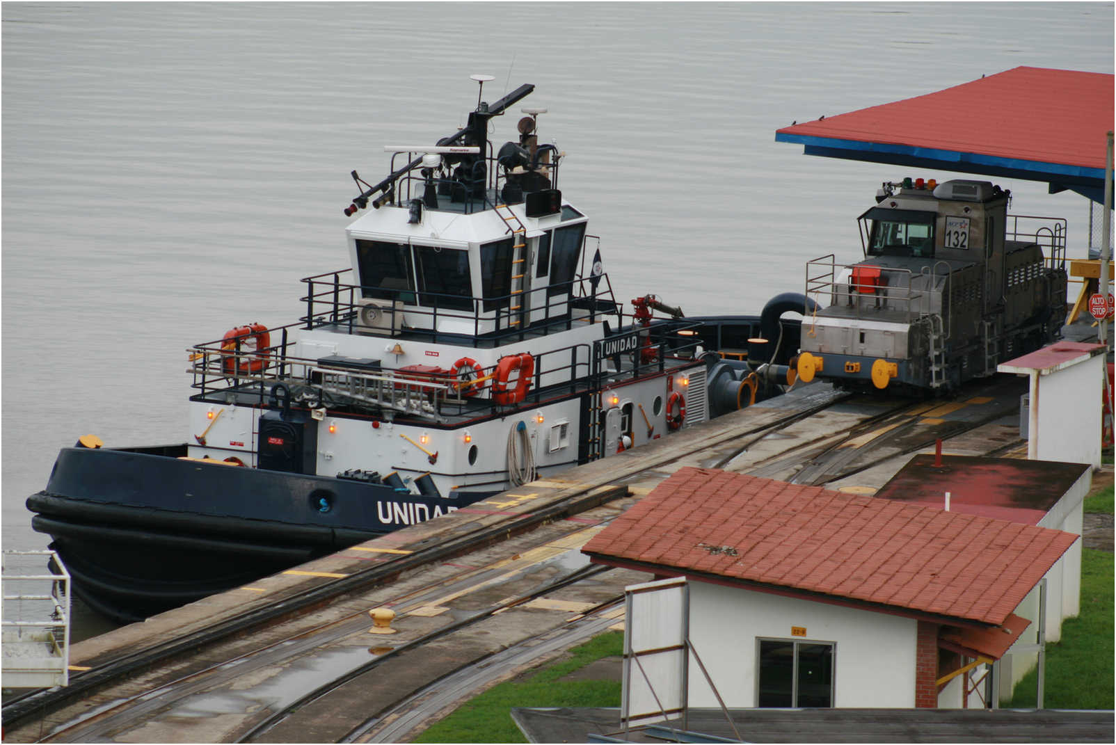 Leaving Lake Gatun