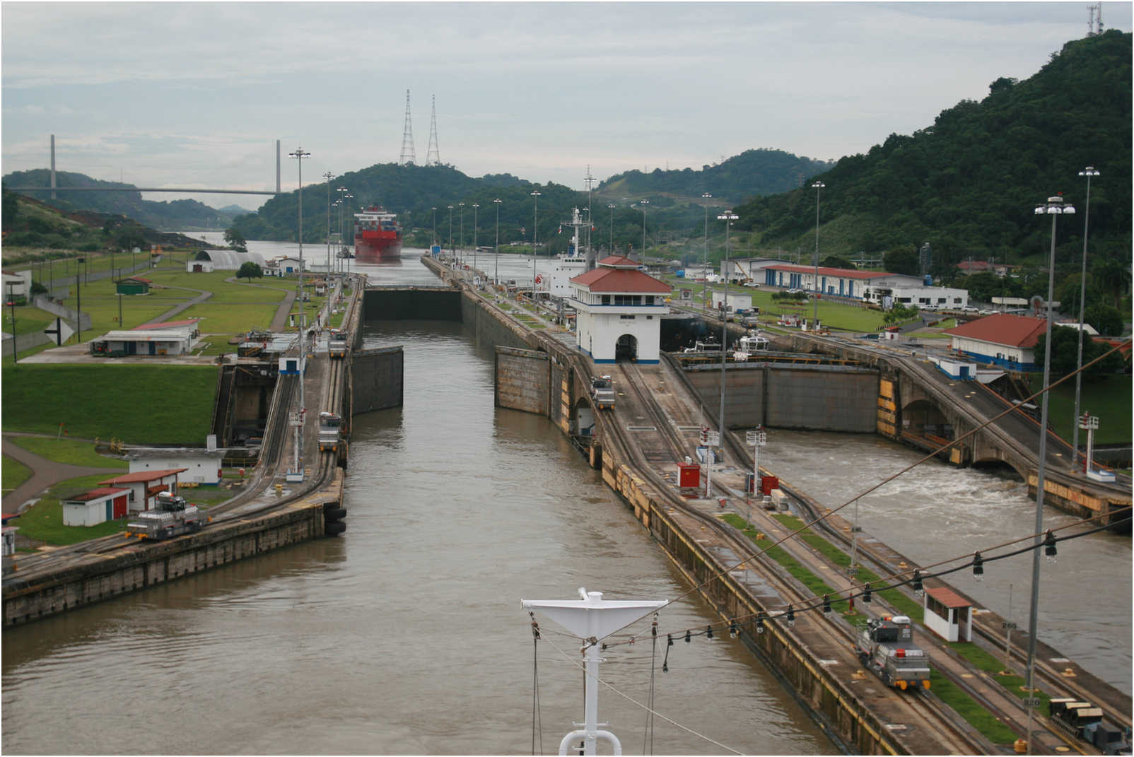 Leaving Lake Gatun