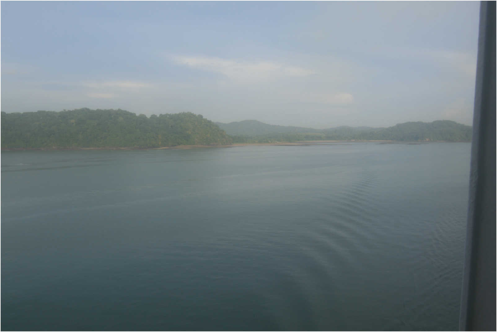 Leaving The Panama Canal