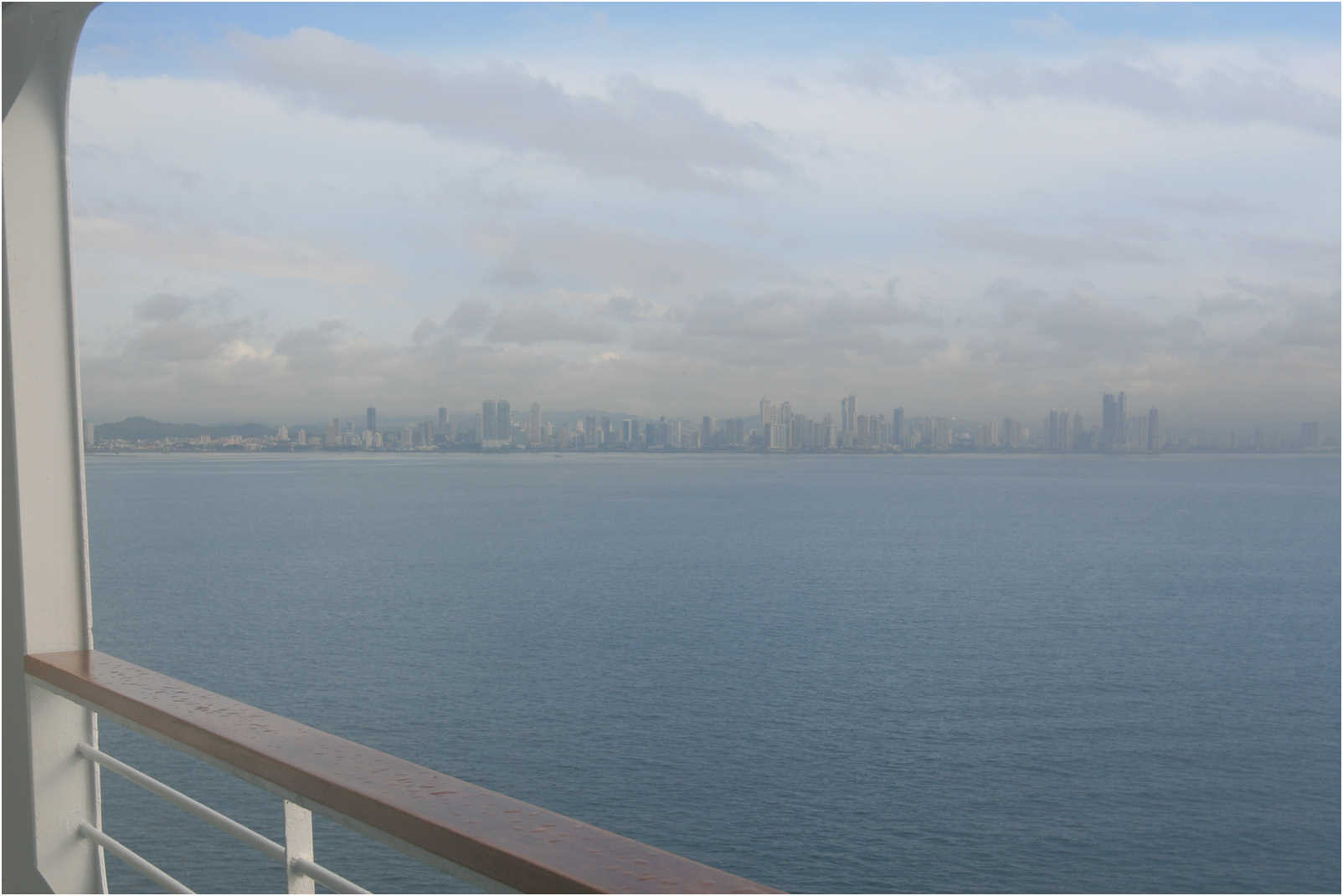 Leaving The Panama Canal