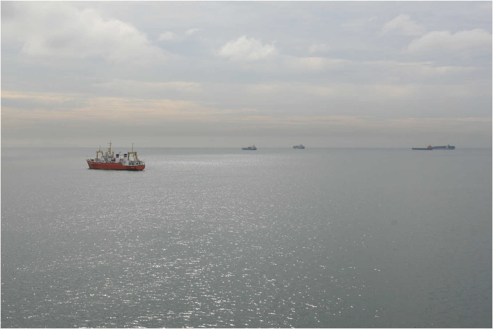 Leaving The Panama Canal