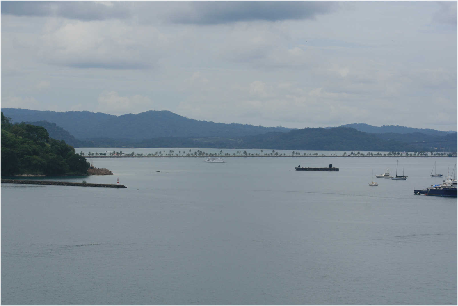 Leaving The Panama Canal