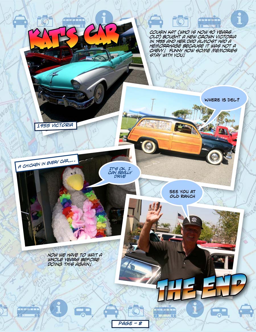 Seal Beach Car Show 2012 Comic Format