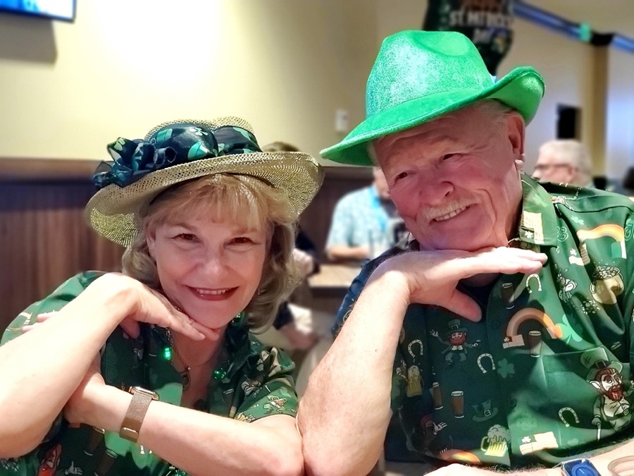 St Patrick's Day Lunch at Santa Ana Elks 2022