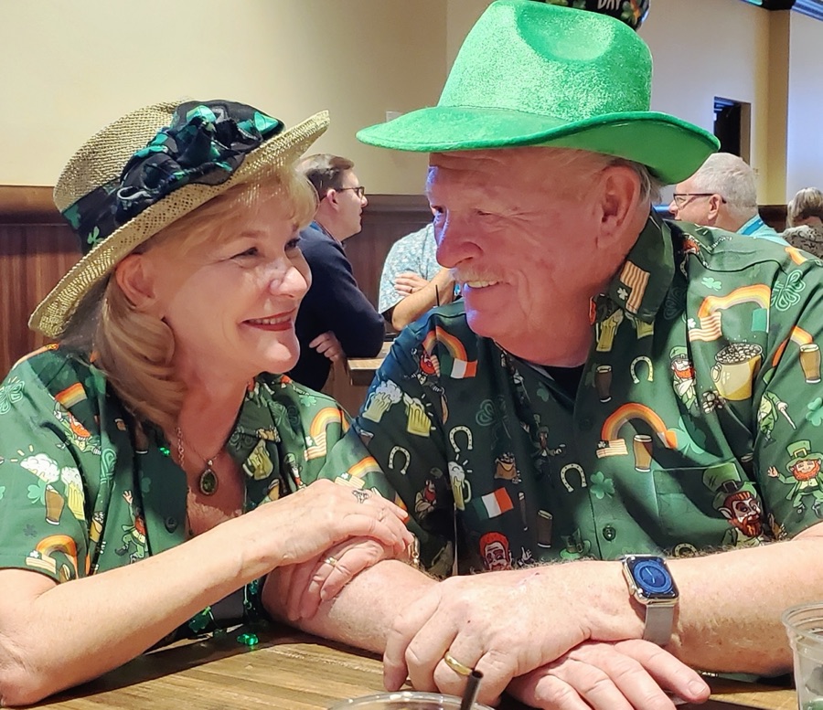 St Patrick's Day Lunch at Santa Ana Elks 2022