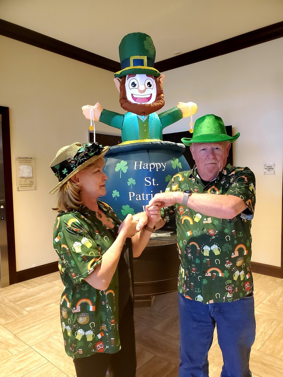 St Patrick's Day Lunch at Santa Ana Elks 2022