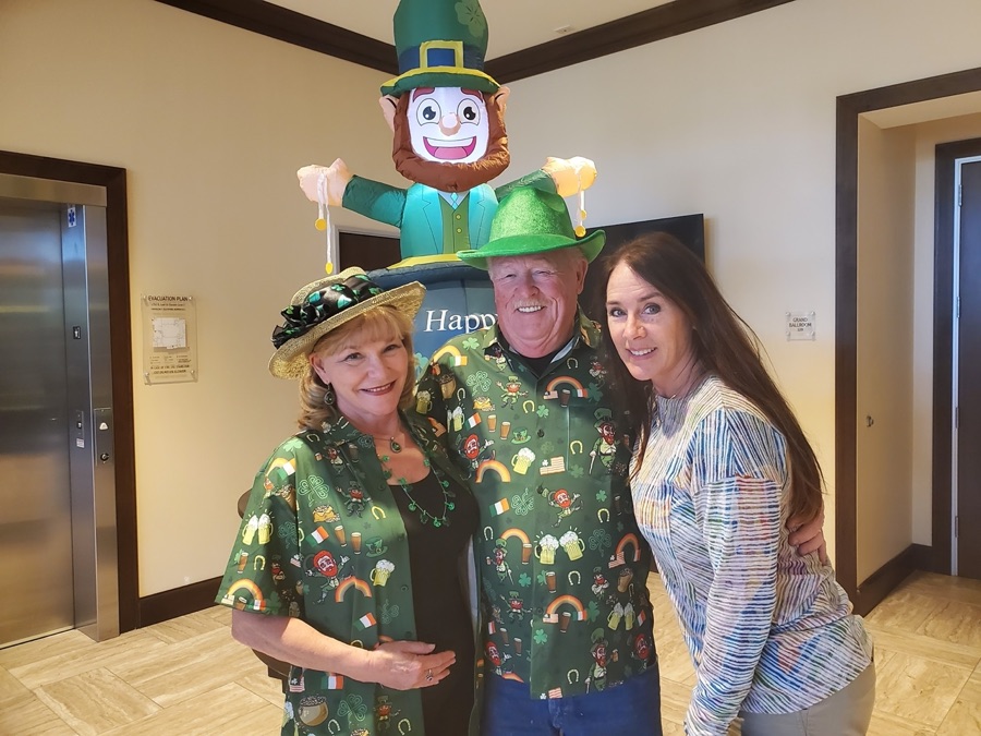 St Patrick's Day Lunch at Santa Ana Elks 2022