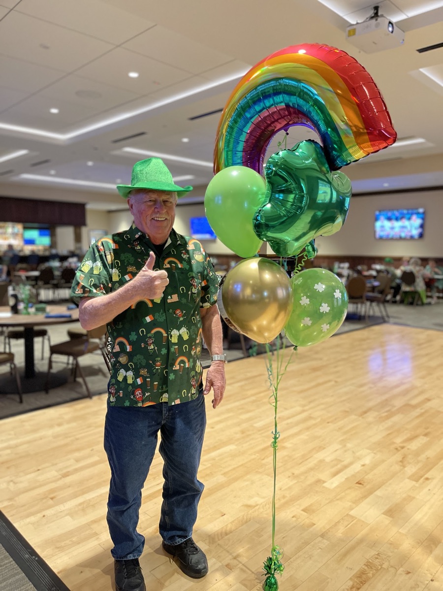 St Patrick's Day Lunch at Santa Ana Elks 2022