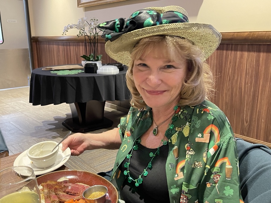 St Patrick's Day Lunch at Santa Ana Elks 2022