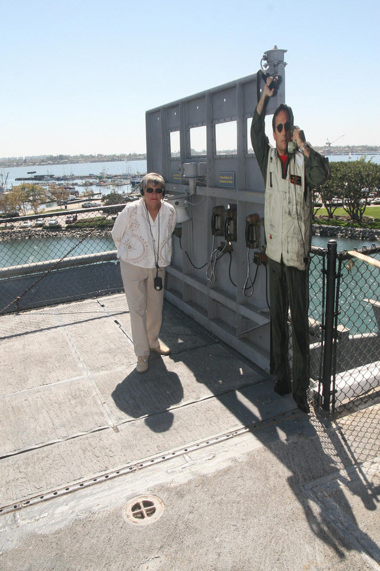 Visiting The Flight Deck Of The USS Midway