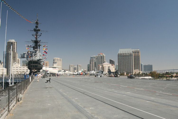 Visiting The Flight Deck Of The USS Midway