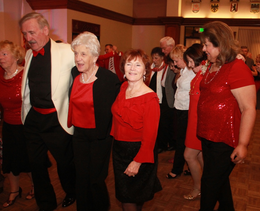 Valentines Day dinner dance at the Phoenix Club!