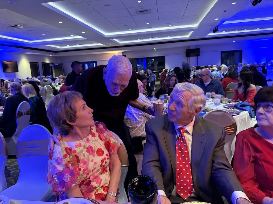 St. Valentine's Day dance at the Santa Ana Elks Lodge