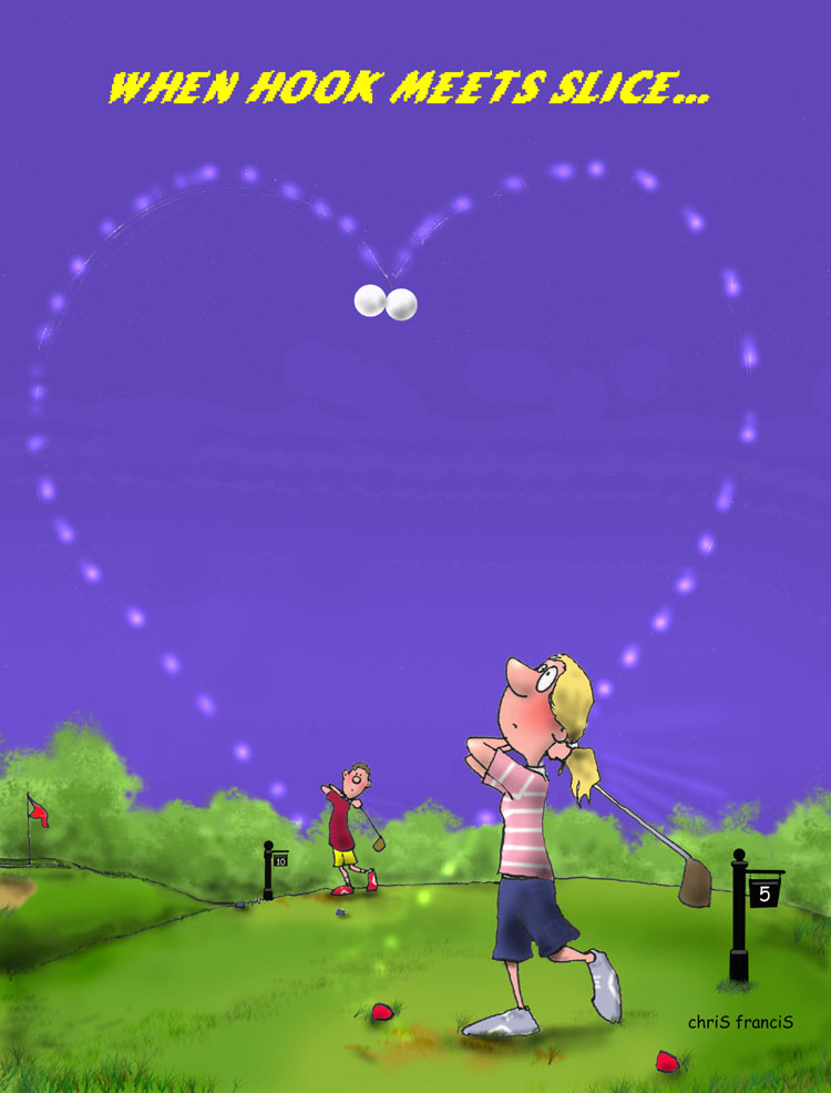 Golf on Valentines Day