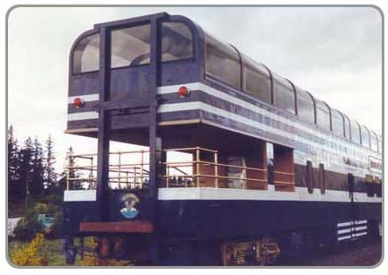 Observation Platform Car