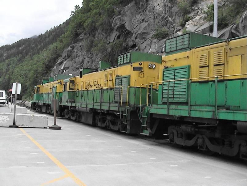 Riding The White Pass & Yukon Railway