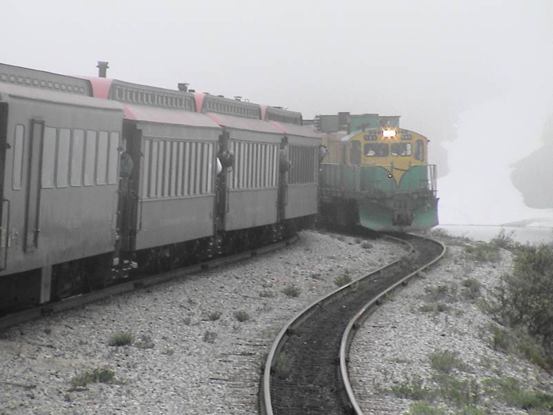 Riding The White Pass & Yukon Railway