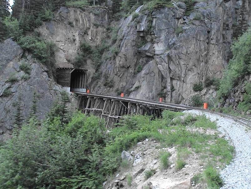 Riding The White Pass & Yukon Railway