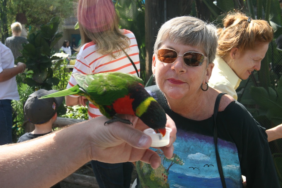 Lunch and the Aquarium with family 9/21/2013