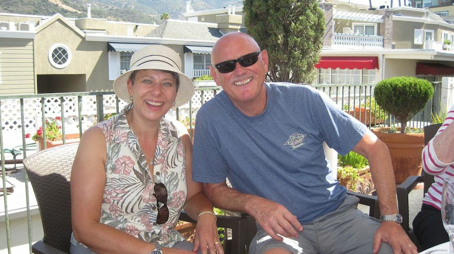 Friday afternoon in Avalon on the sun deck May 2014