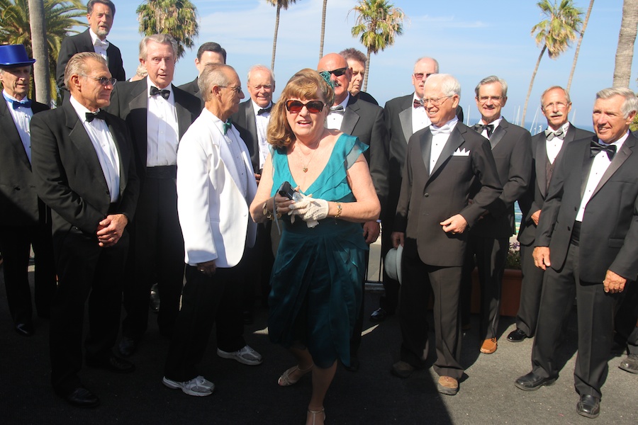 Portrait time at the  May 2014 Avalon Ball