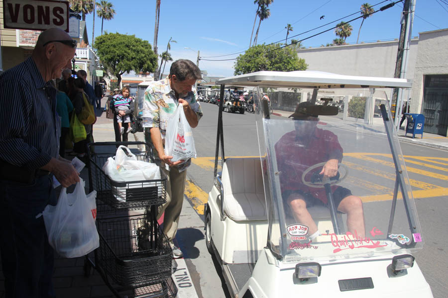 Pre-dinner activities in Avalon on May 15th 2015