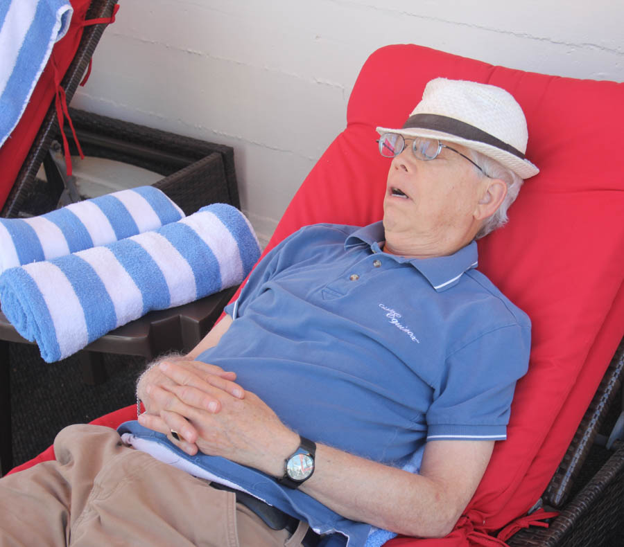 Pre-dinner activities in Avalon on May 15th 2015