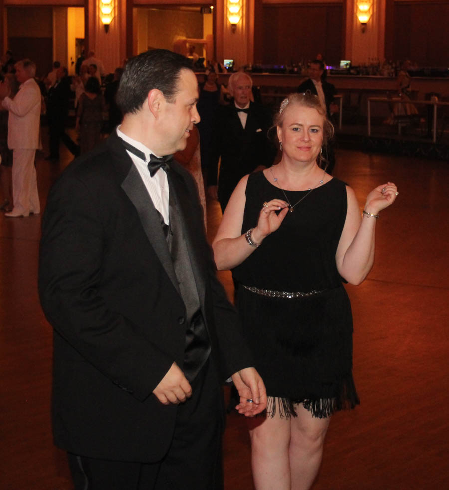 Dancing at tghe Avalon Ball May 16th 2015