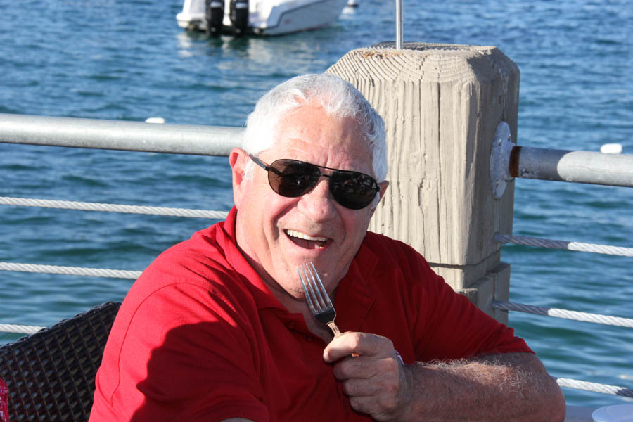 Dining Friday afternoon in Avalon at the Bluewater Grill May 19th 2017