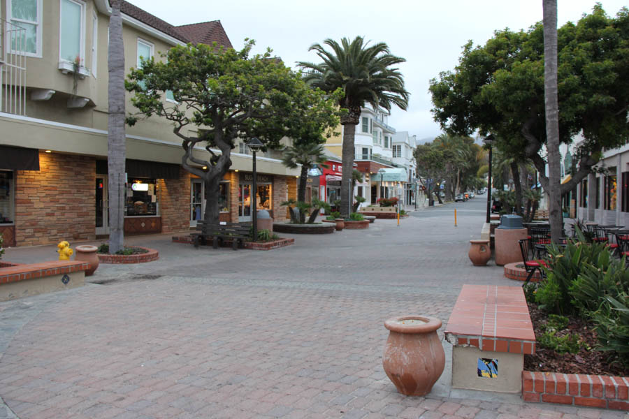 Saturday early morning walk on Avalon's main drag