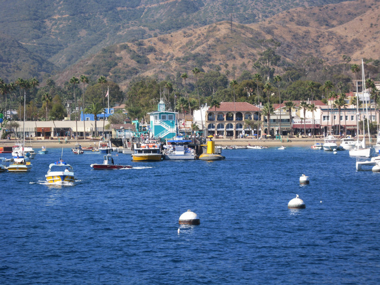 August 2009 trip over to Catalina