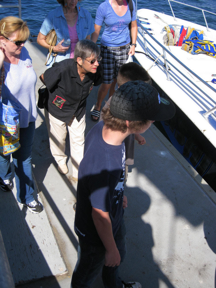 Parasailing at Catalina August 2009