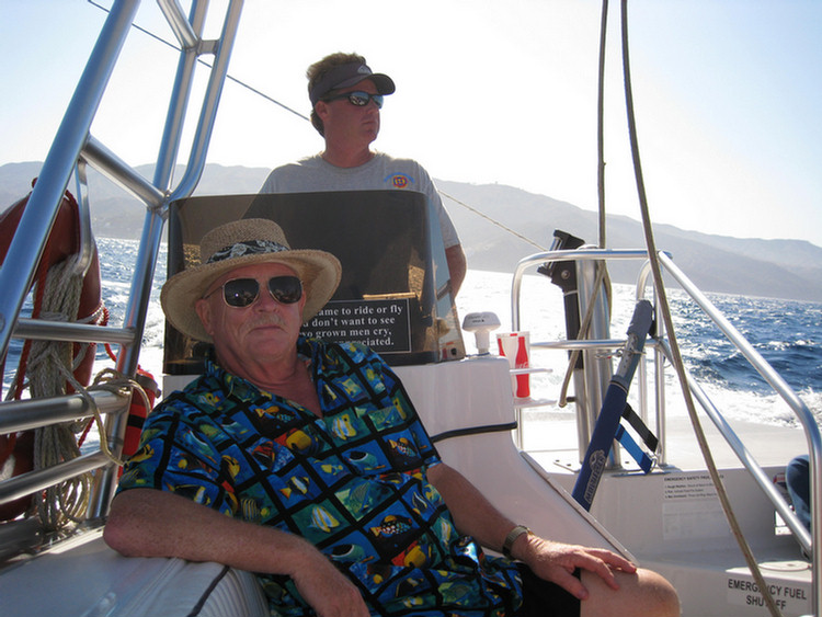 Parasailing at Catalina August 2009