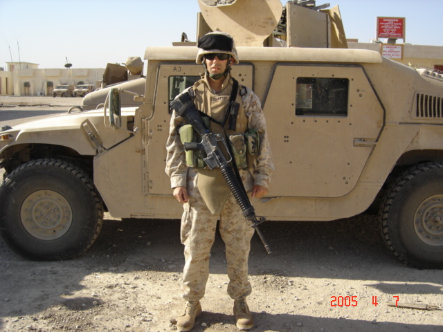 Pete in Iraq 2005