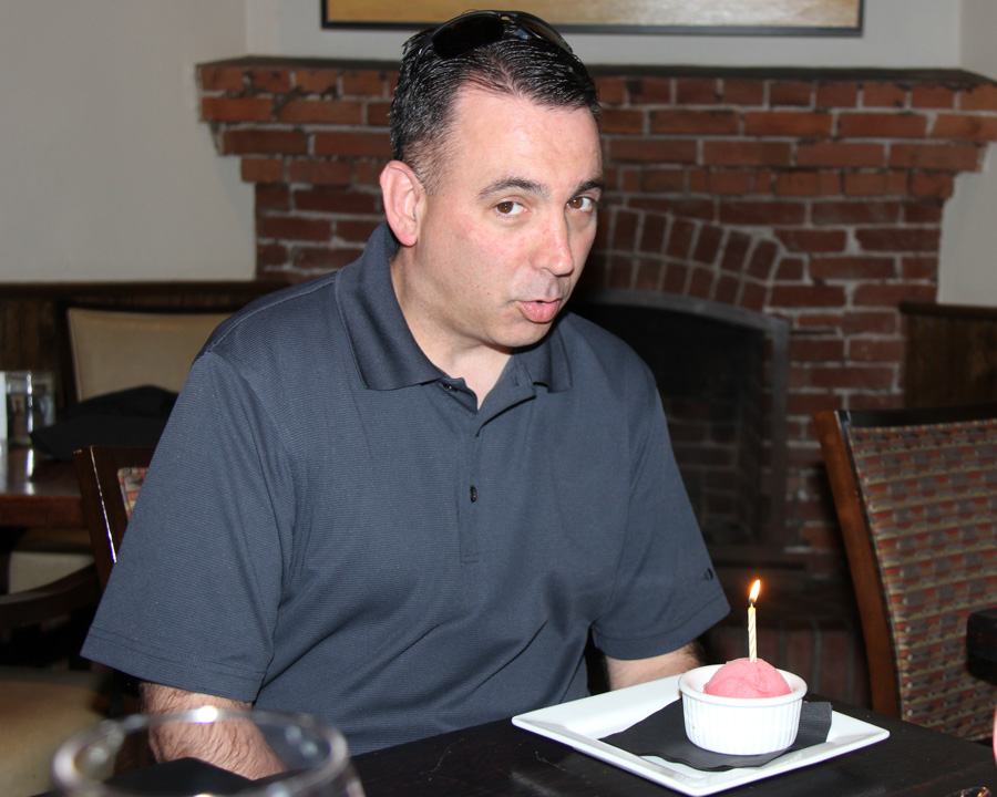 Celebrating Pete's 49th Birthday at San Juan Capistrano!
