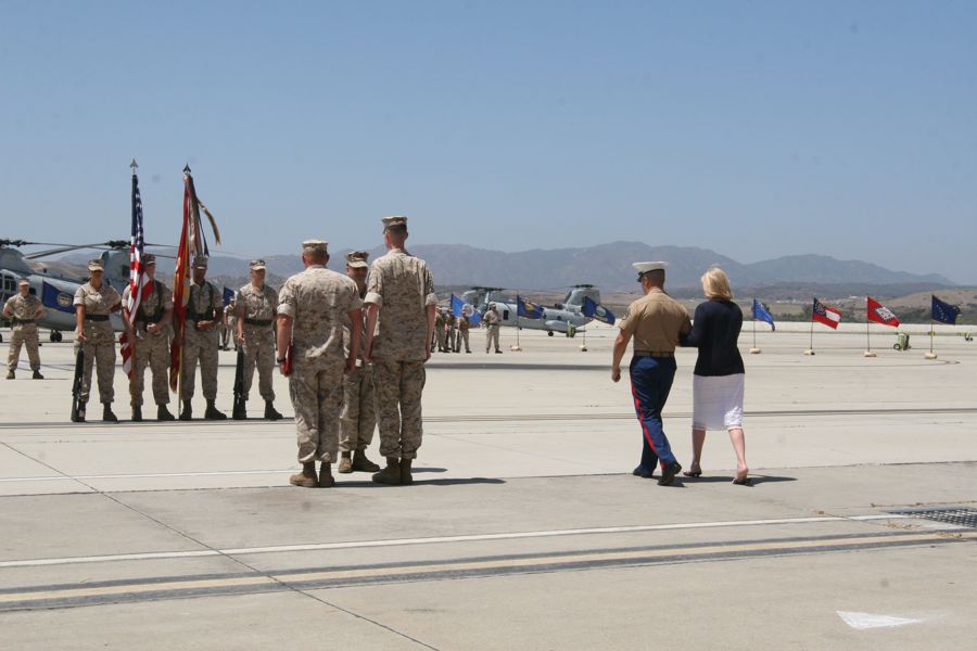 Flight line ceremonies