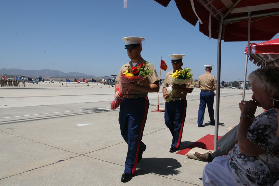 Flight line ceremonies