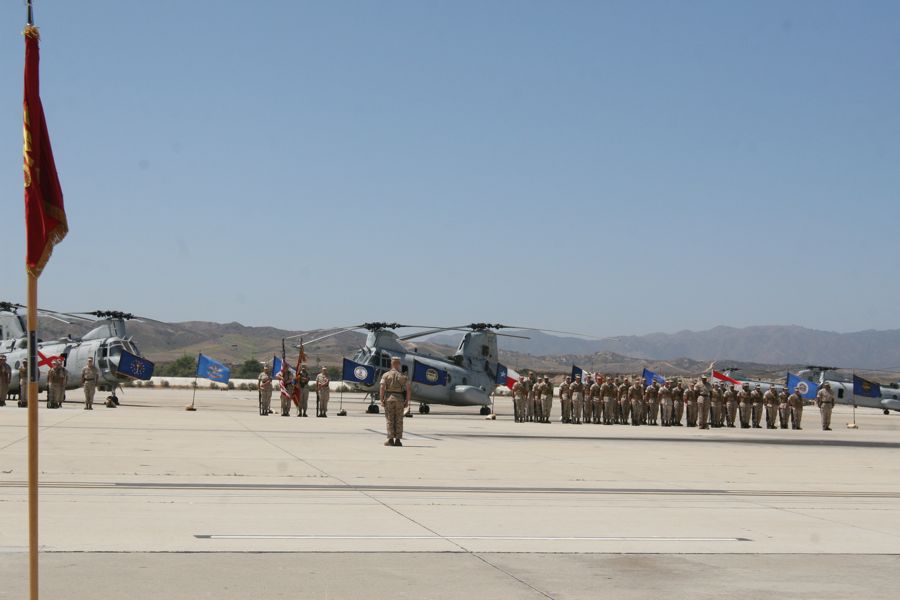 Flight line ceremonies