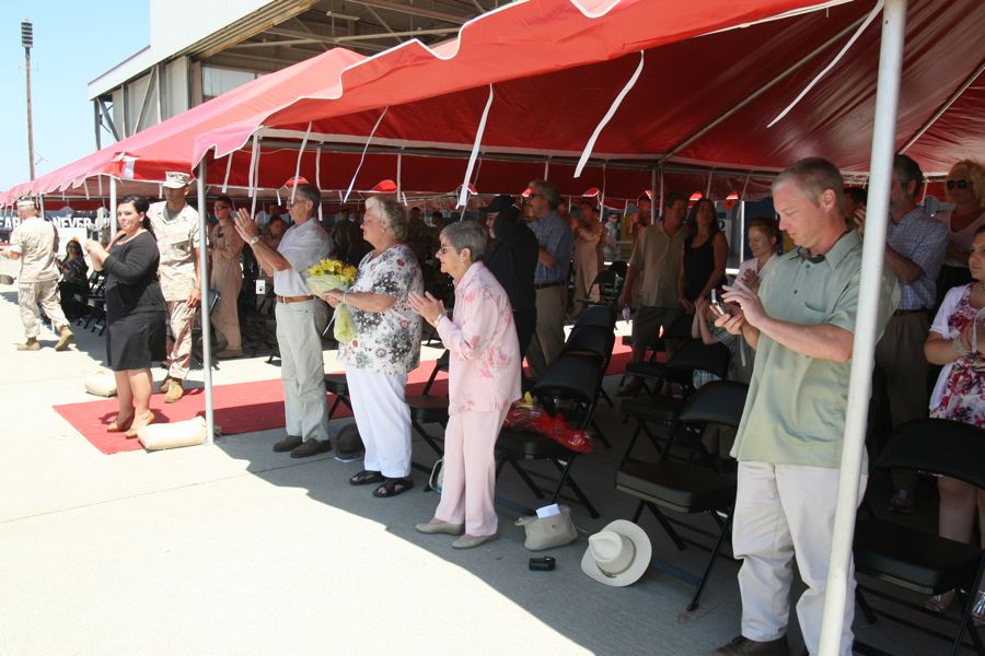 Flight line ceremonies