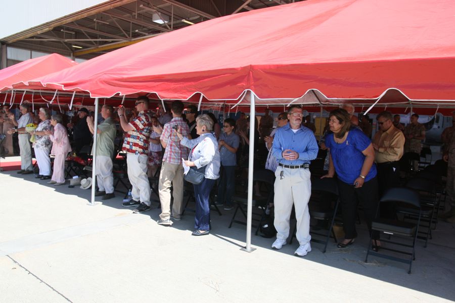 Flight line ceremonies