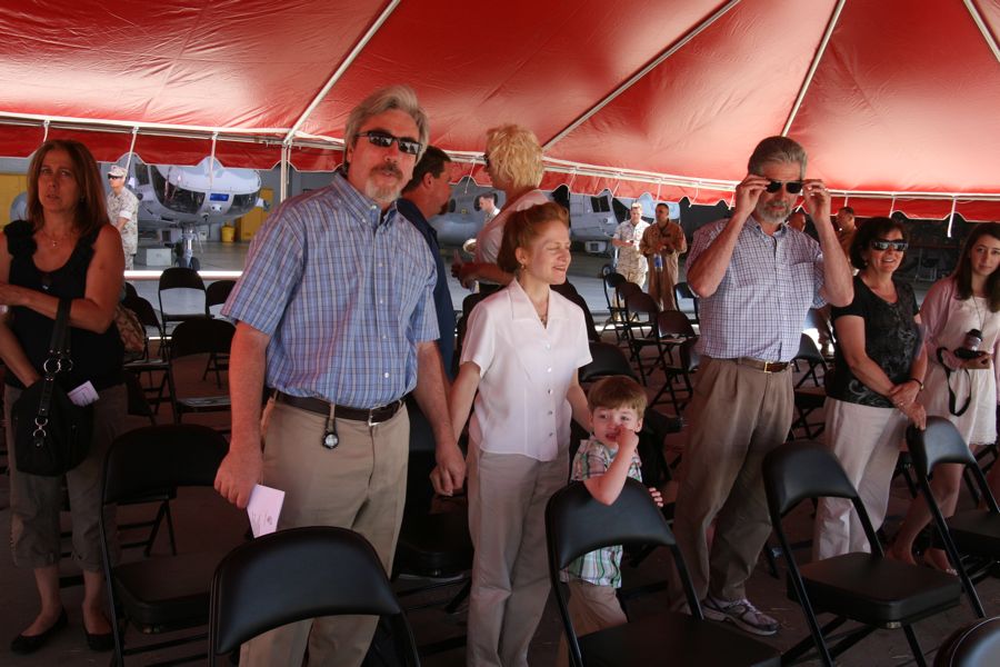 Flight line ceremonies