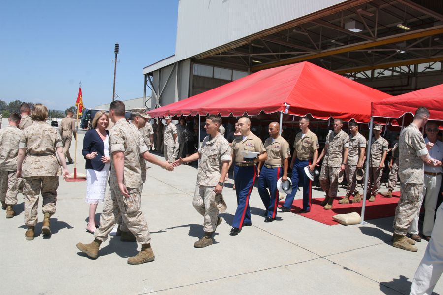 Flight line ceremonies