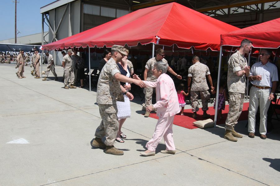 Flight line ceremonies