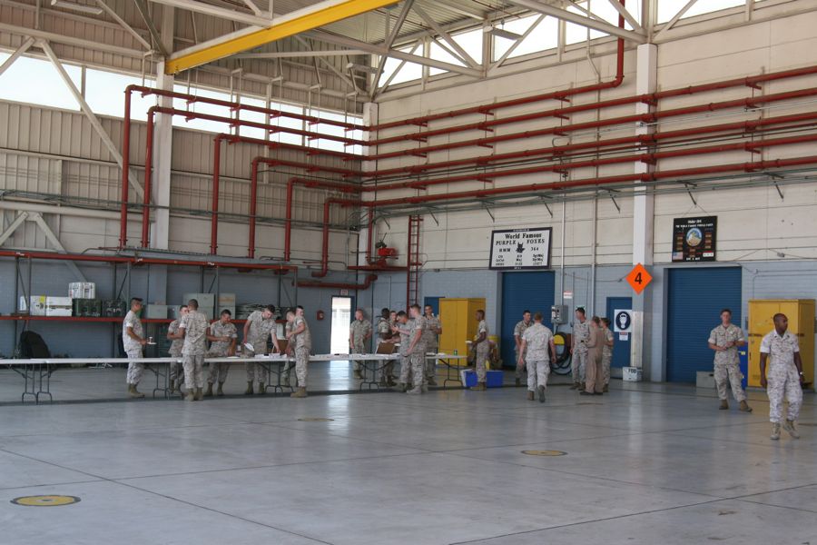 Flight line ceremonies